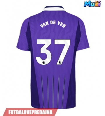 Lacne Muži Futbalové dres Tottenham Hotspur Micky van de Ven #37 2026-27 Krátky Rukáv - Tretina
